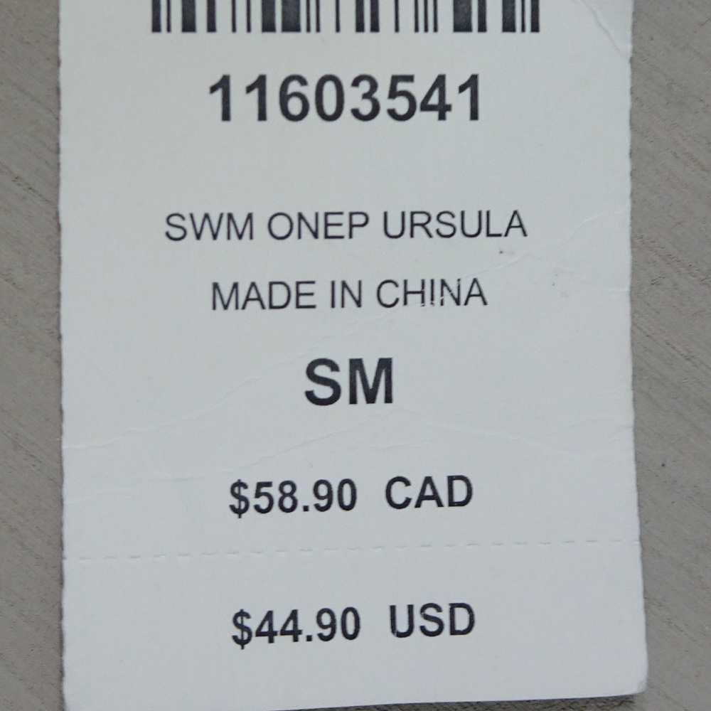 Disney Purple Sparkle One Piece Swimsuit Ursula - Picture 4 of 8